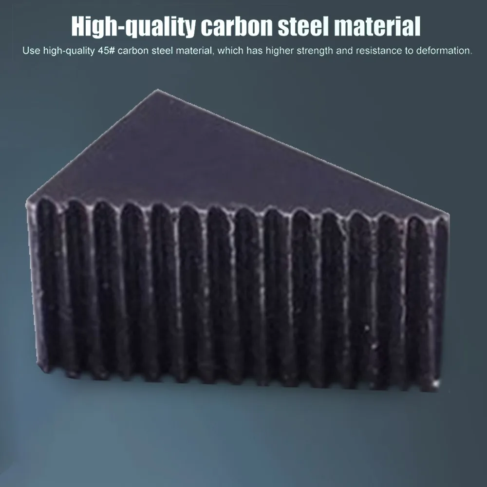 

M12 Triangle Block Mould Pressing Plate for Milling Machine Lathe Tools High Strength Wear Resistant Tool Parts