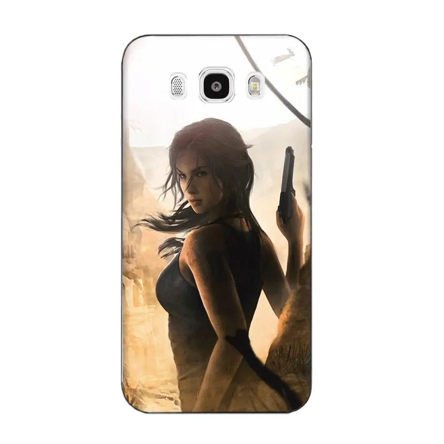 Для Samsung Galaxy Note 5 8 9 S3 S4 S5 S6 S7 S8 S9 S10 5G mini Edge Plus Lite Мягкий чехол из ТПУ Rise Of The Tomb Raider |