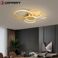 creative led lights for living room bedroom study room ceiling lights luminarias para sala dimming ceiling lamp with remote