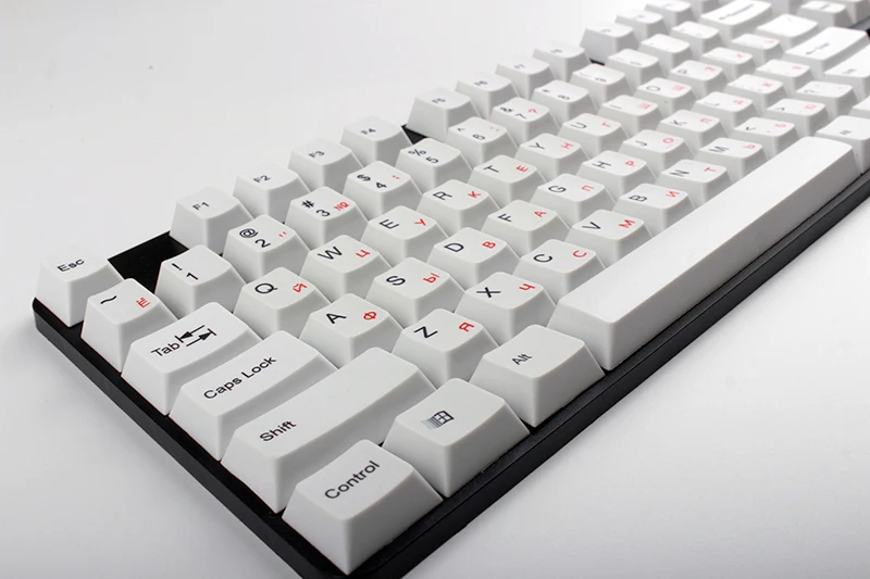 Русский Корейский Японский PBT Keycap OEM профиль краситель Sub Тепловая Сублимация для Cherry MX механическая клавиатура клавишный переключатель