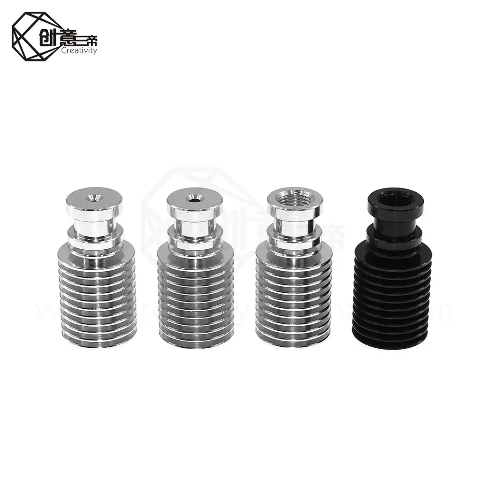 

3D Printer V6 J-head Extruder Radiator For Remote All-Metal Long / Short Distance Heat Sink Pipe For 1.75mm / 3mm E3D V6