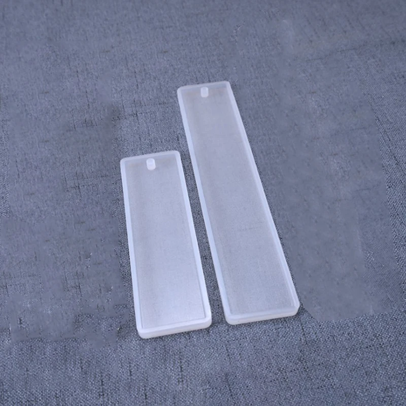 

Rectangle Silicone Bookmark Mold DIY Making Epoxy Resin Jewelry DIY Craft Moulds