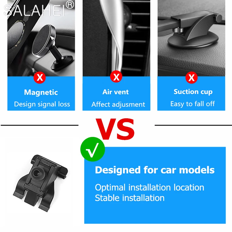 Автомобильный держатель для телефона на магните приборной панели фиксатор