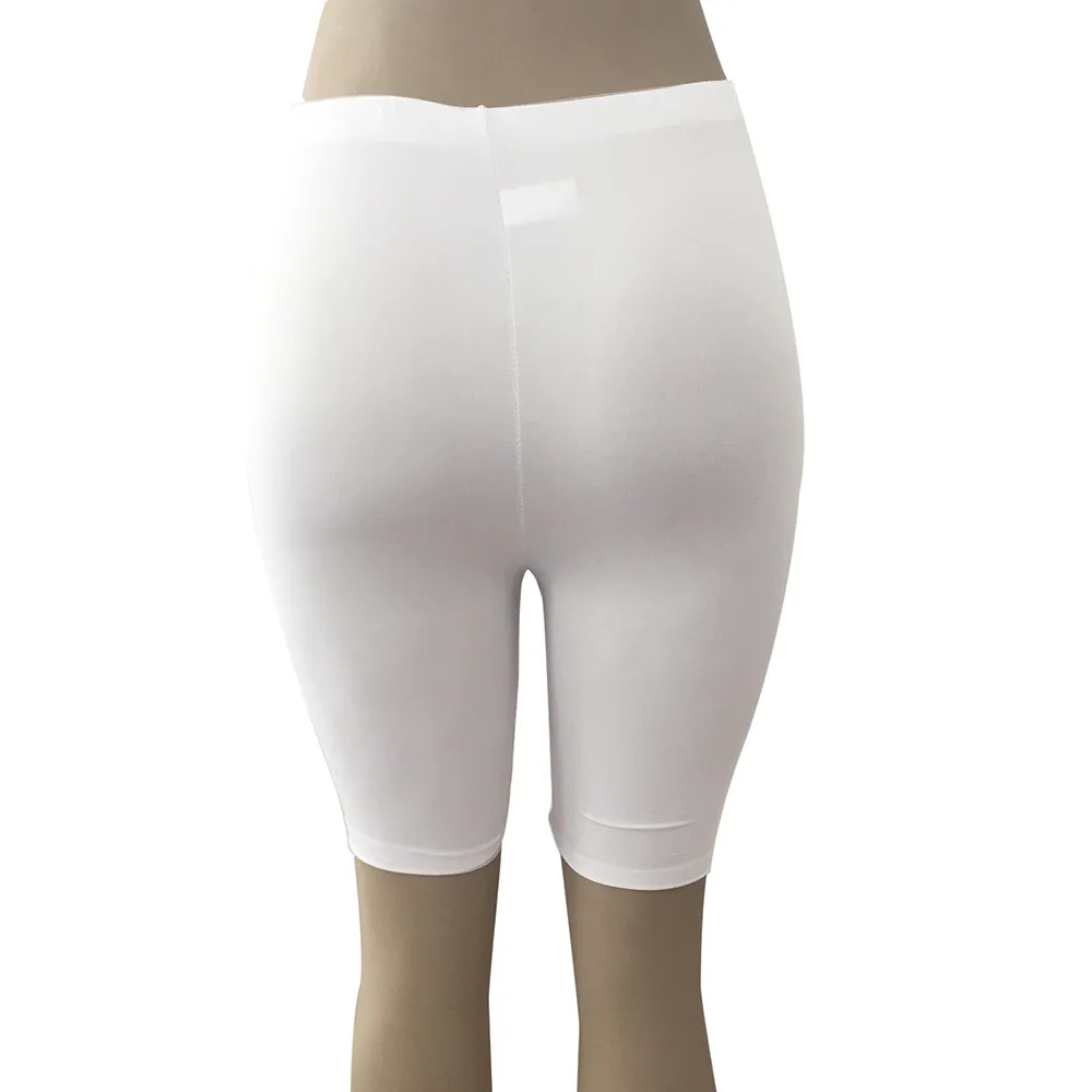 Шорты для йоги женские модные однотонные эластичные леггинсы спортивные