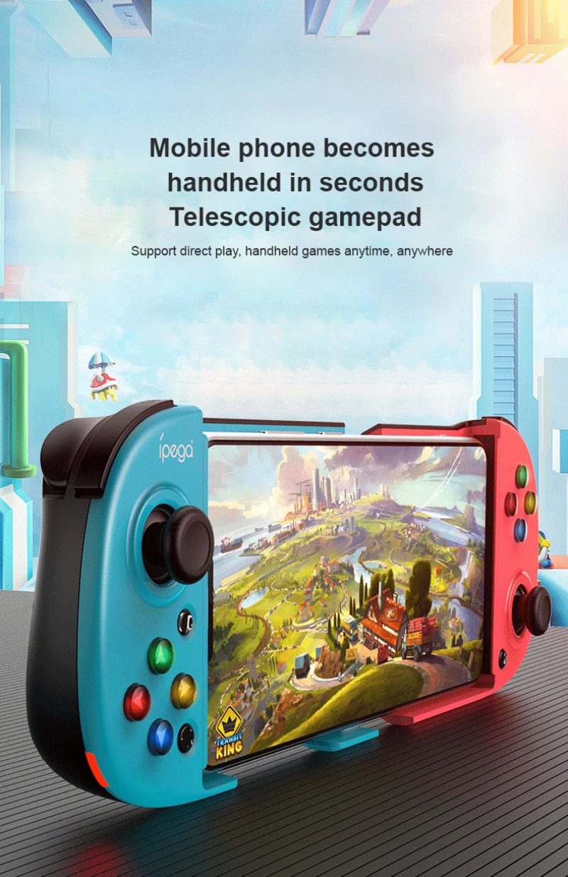 Беспроводной геймпад совместимый с Bluetooth игровой контроллер для Huawei Xiaomi IPhone Android