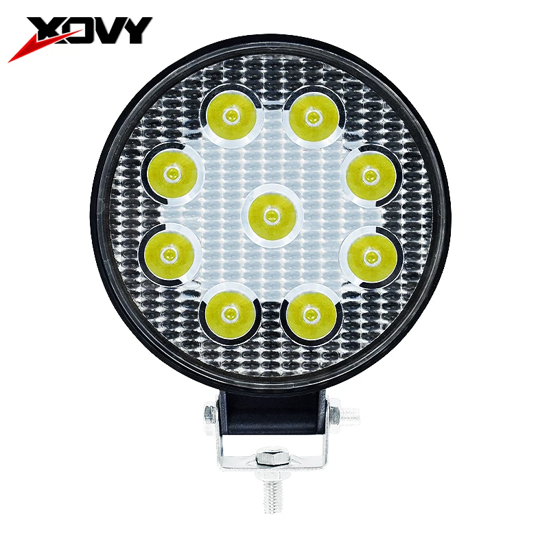 2 шт. алюминиевые светодиодные фары 27 Вт 9 светодисветильник Дов 12 В/9 36 в толщина 20