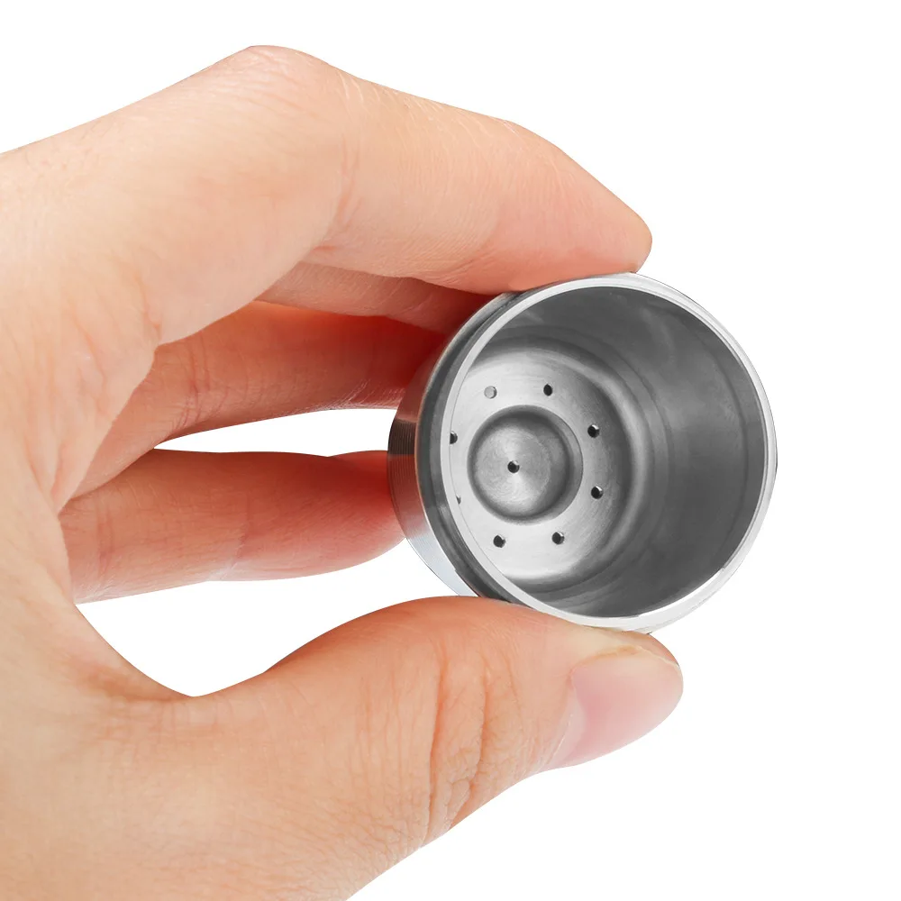 

Nespresso Refillable Coffee Capsule Pod Stainless Steel Espresso Coffee Filters And Tamper Wholesale