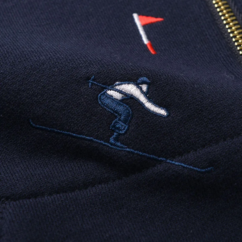 Модная брендовая одежда с капюшоном TB THOM лыжная куртка вышивкой для мужчин и