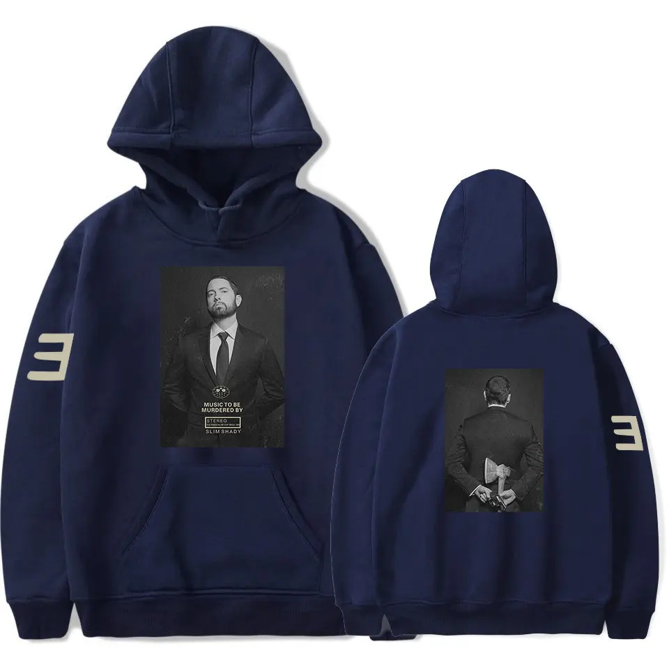 

Unisex hoodie sweatshirt arrival male / female hoodie music to be murdered by eminem mtbmb album logo full casual hoodies
