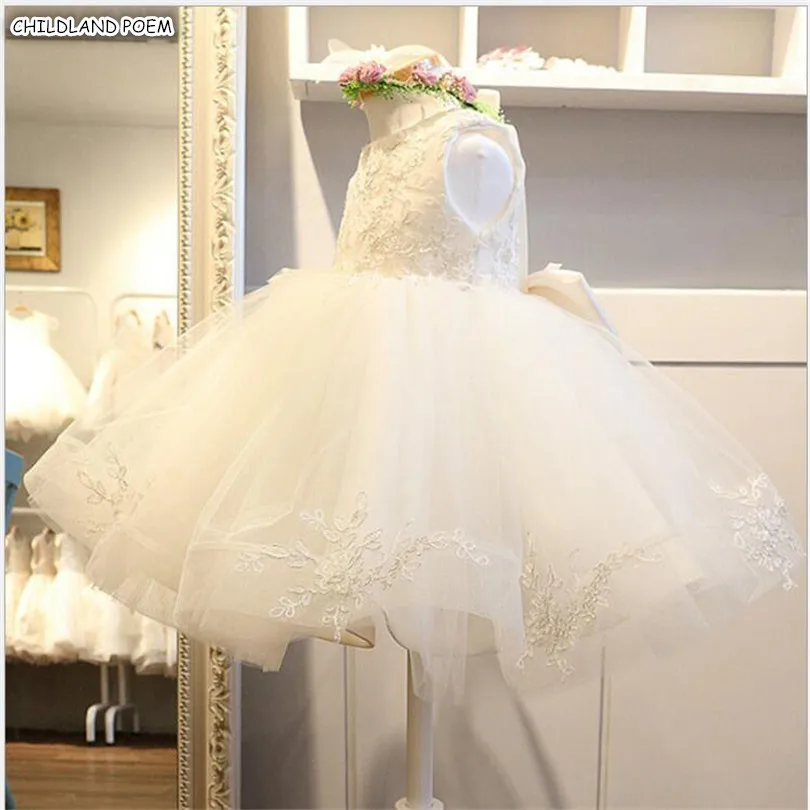 

Princess Girls Dress Baby 1st Birthday Dress Baby Wedding Baptism Christening Dress For Girl Kids Dresses For Girls Ball Gown