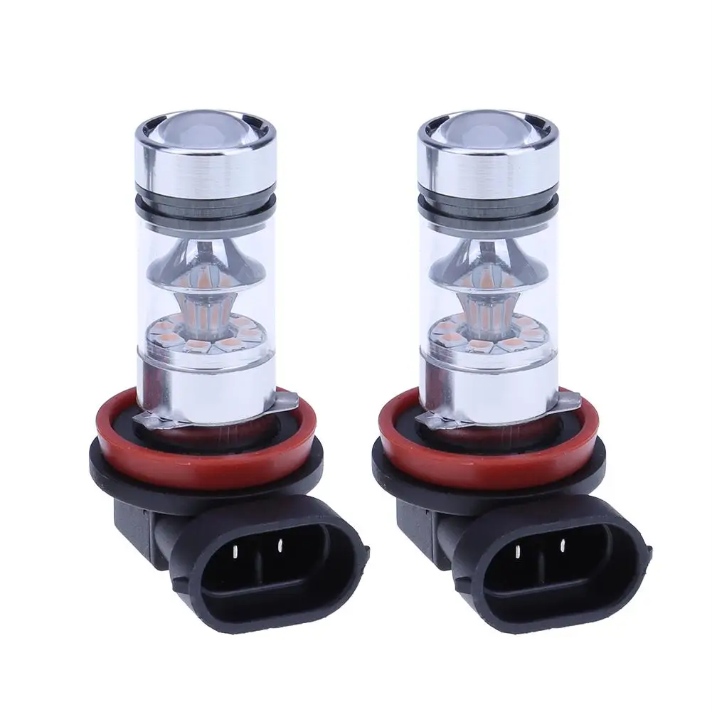 

2Pcs H11 LED Car Fog Light Bulb 12V 20SMD H8/H11 Auto Front Bulb Fog Lamp Head Light DRL Lights 1000LM Fog Lamp Lights