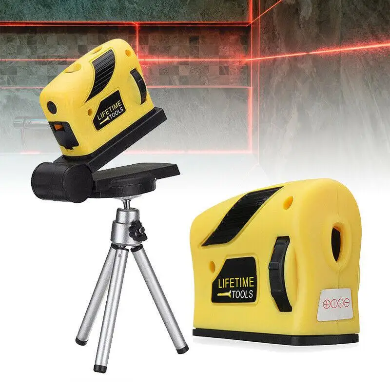 

4 IN 1 Infrared Laser Level Laser Slash Beam Line Functional Adjustable 360 Degree Horizontal Vertical Cross Lines Laser Leveler