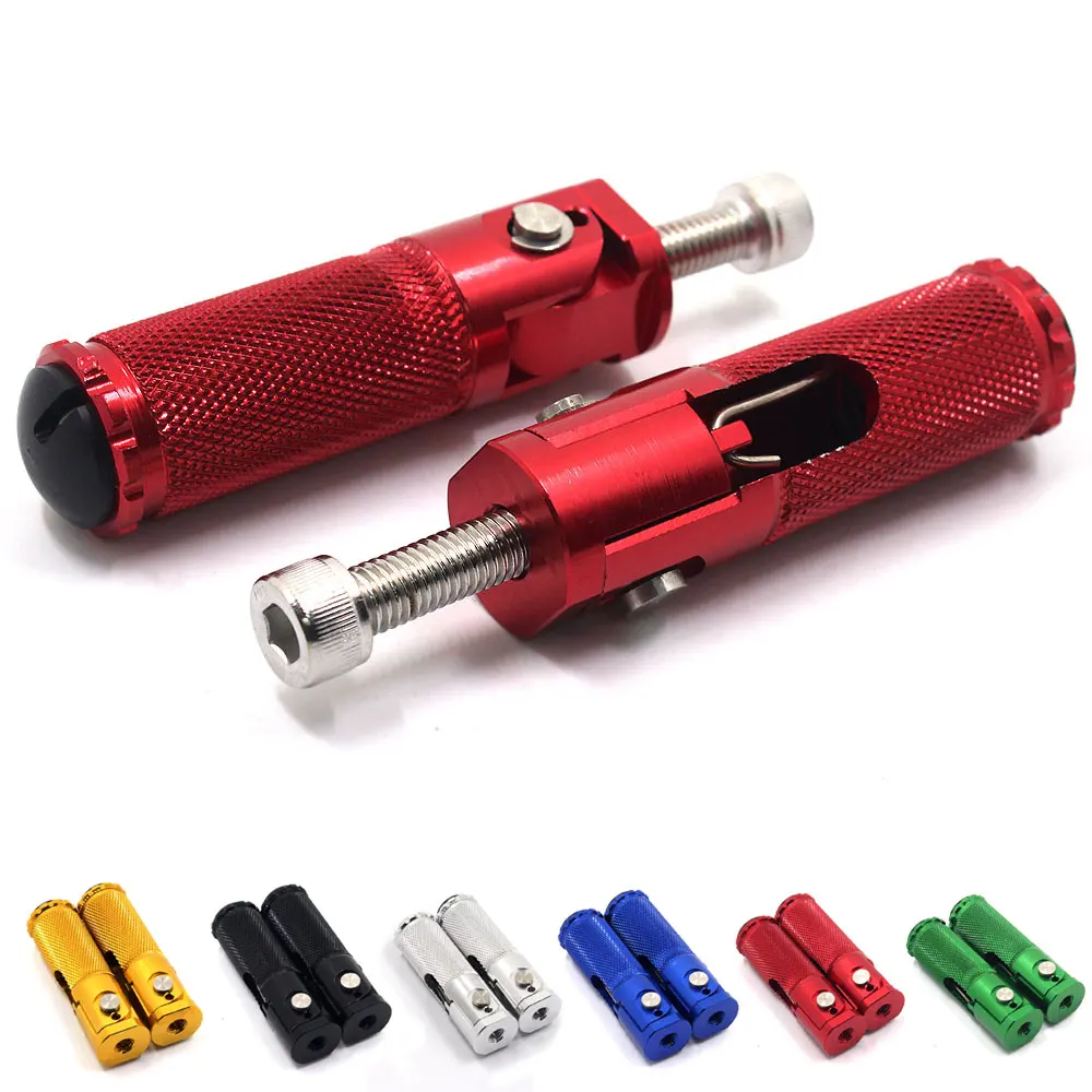 2 шт. CNC универсальные мотоциклетные складные Подножки задние педали для BMW KTM Honda