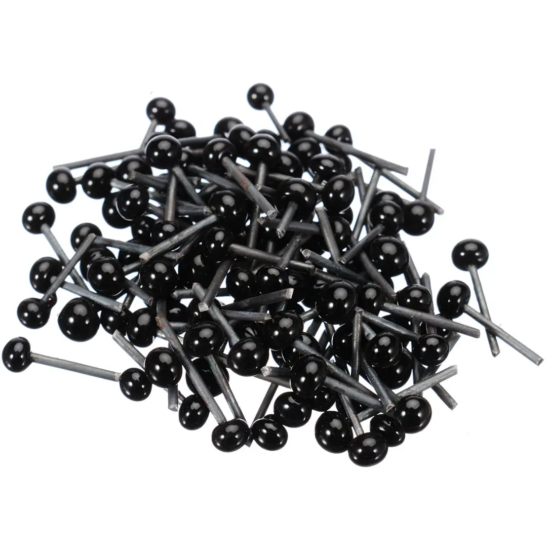 100pcs/set Plastic Glass Doll Eyes Needle Felting Bears Black Dolls Accessories2mm / 3mm 4mm For Eye Arts DIY Crafts | Дом и сад