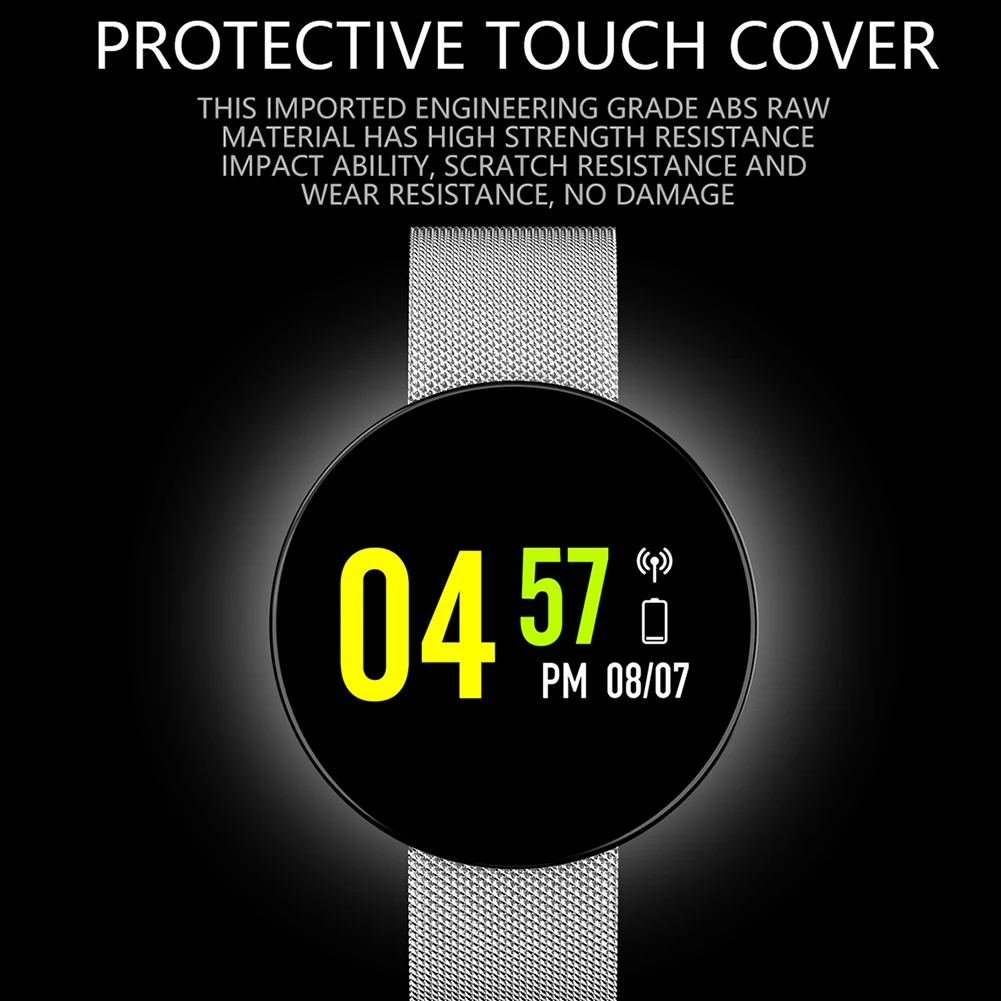 Новый умный браслет с измерением артериального давления Водонепроницаемый