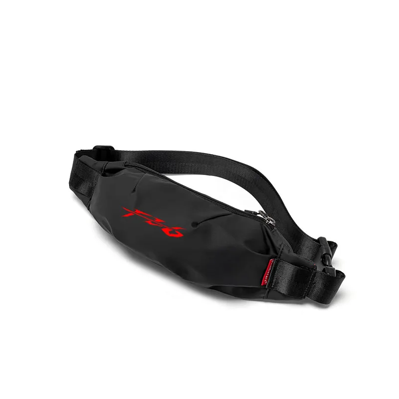 

For Yamaha FZ6 FAZER LOGO Men Waist Pack Belt Hip Bum Slant back bag Chest Bag Male Motorcycle Riding Antitheft Purse