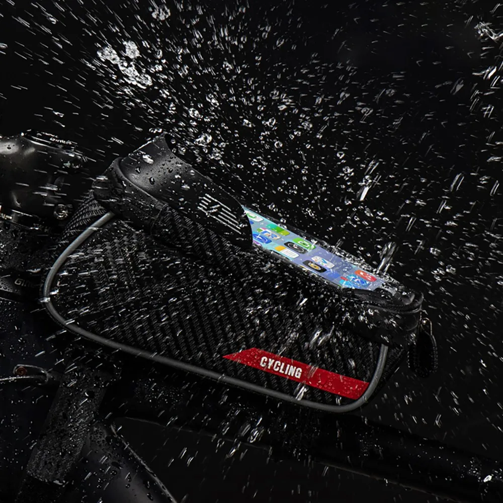 Мешок для велосипедов с защитой от дождя крепящаяся на переднюю раму