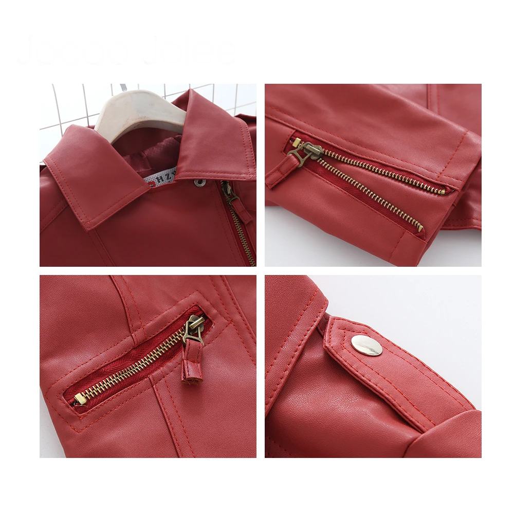 Куртка женская из искусственной кожи приталенная мягкой ПУ на молнии размера