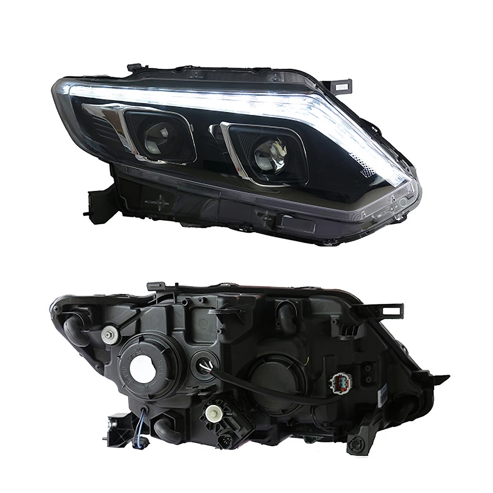 Автомобильные светодиодсветодиодный фары для Nissan X-Trail 2014 2015 2016 XTrail передняя фара
