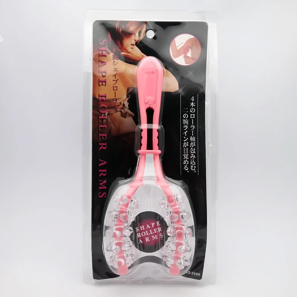 

Double - shaped arm and leg massager. Leg and thigh massager