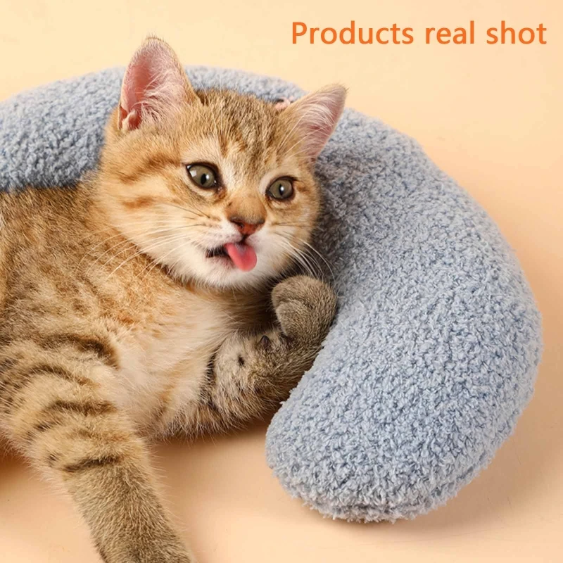 Игрушки для собак плюшевая подушка U-образные жевательные игрушки кошек щенков