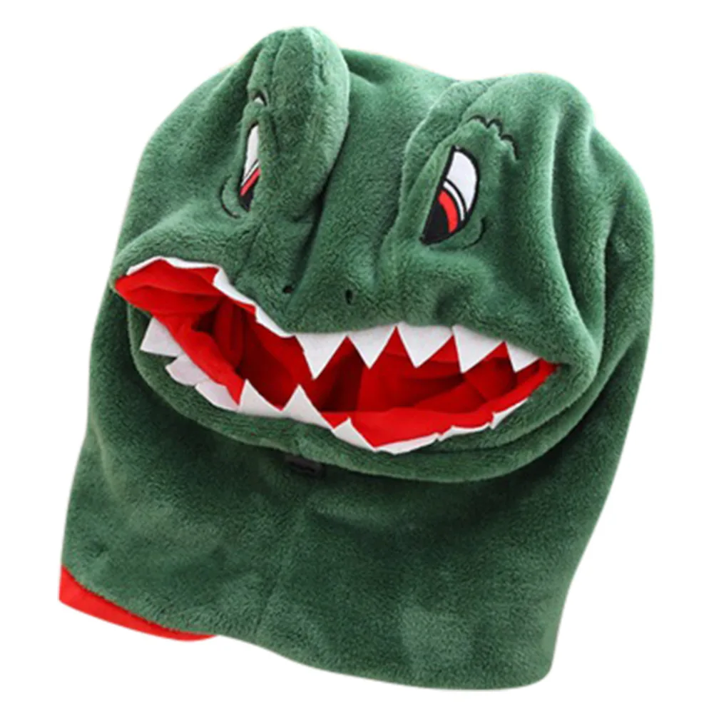 

Animal Dinosour Cosplay Soft Hat Winter Warm Cap Halloween Prop Accessories