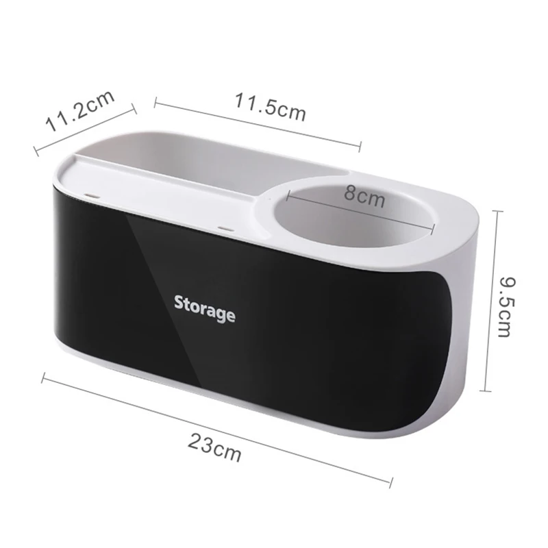 

Hair Dryer Holder Plastic Wall-Mounted Razors Comb Storage Racks Home Toilets Multifunction Waterproof Stand Bathroom Supplies