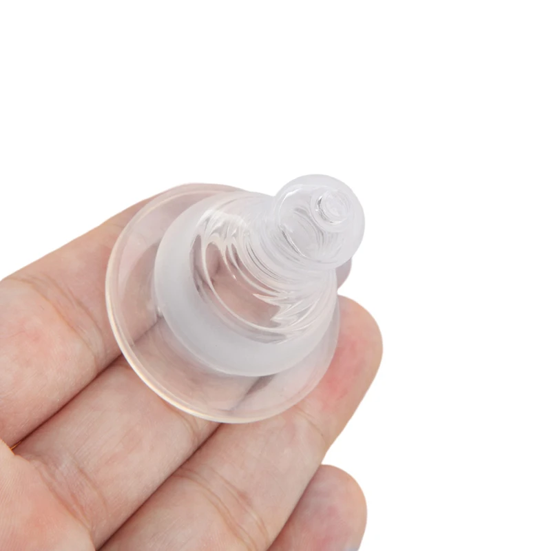 Baby Silicone Standard Neck Soft Teats Cross Hole Natural Flow Nipples D7YD | Мать и ребенок