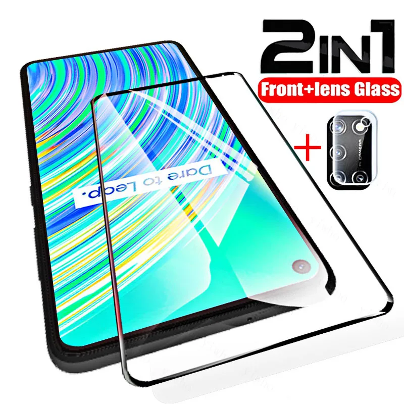 

Защитное стекло для экрана Realme C15, закаленное стекло для Oppo Realme C20 C21 C25 C11 2021 C12 C17 C3, Защитная пленка для объектива Caerma