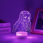 Аниме лампа для рассекания демонов, ночной Светильник Kanae Kocho, подарок Kimetsu No Yaiba Nezuko Kamado, основание и акриловая доска продаются отдельно