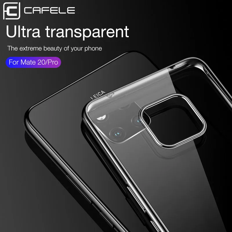 Cafele новейший чехол с покрытием для Huawei Mate 20 Pro X мягкий Ультратонкий силиконовый