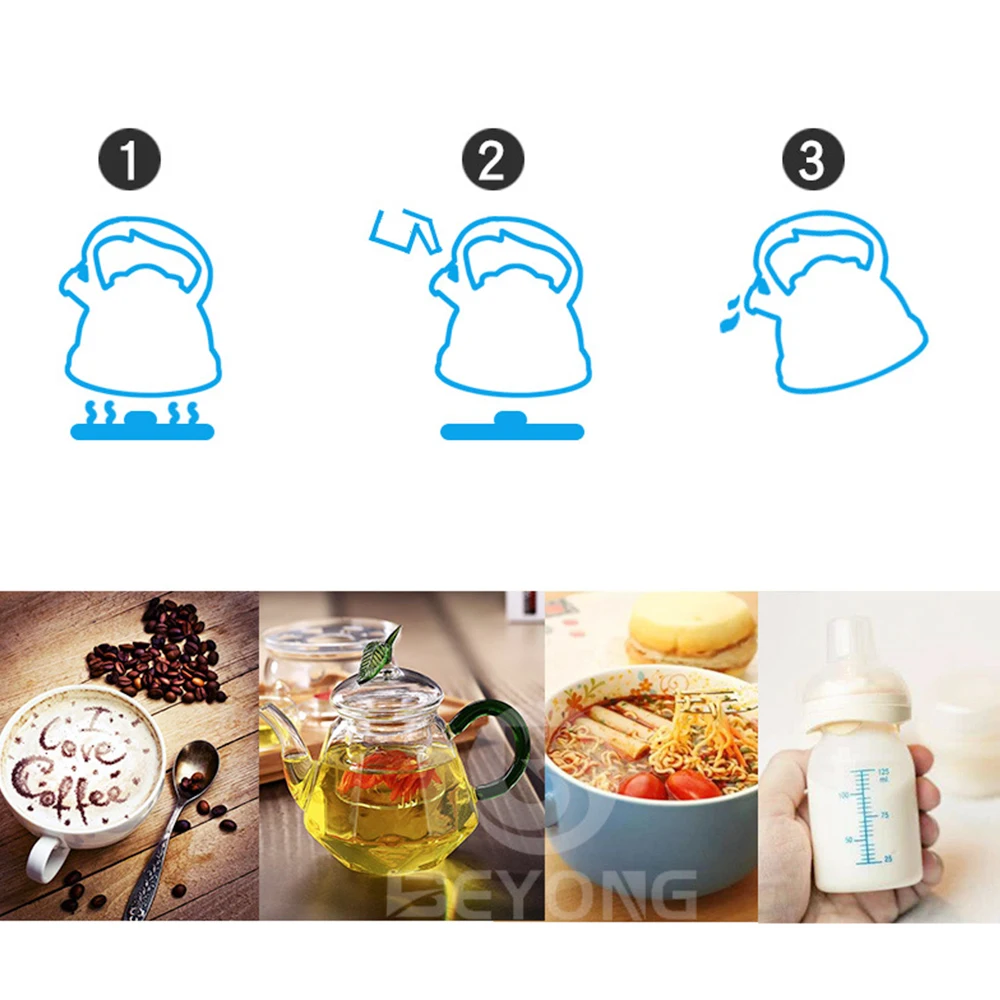 Нержавеющая сталь чайник горючий газ Плита Чай горшок автоматический звук со