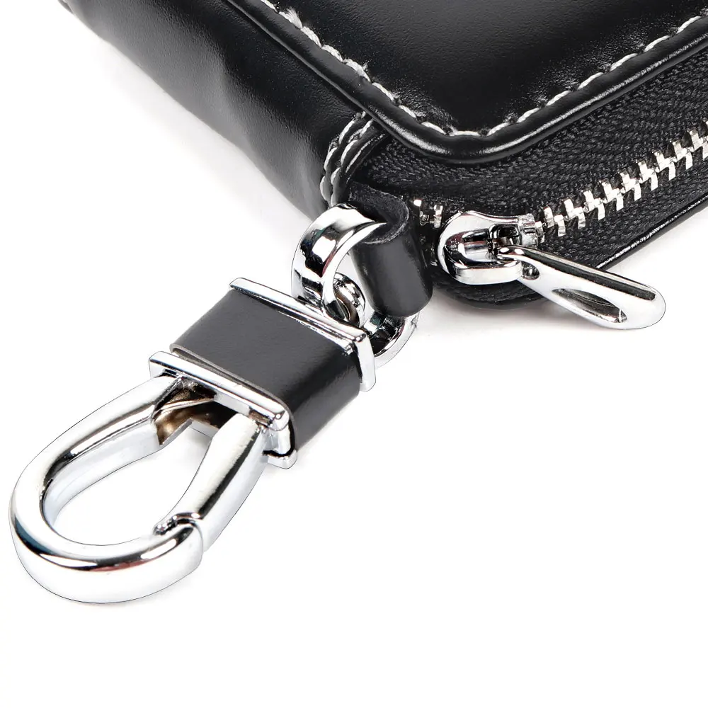 Кожаный Автомобильный Чехол для ключа дистанционного управления чехол сумка