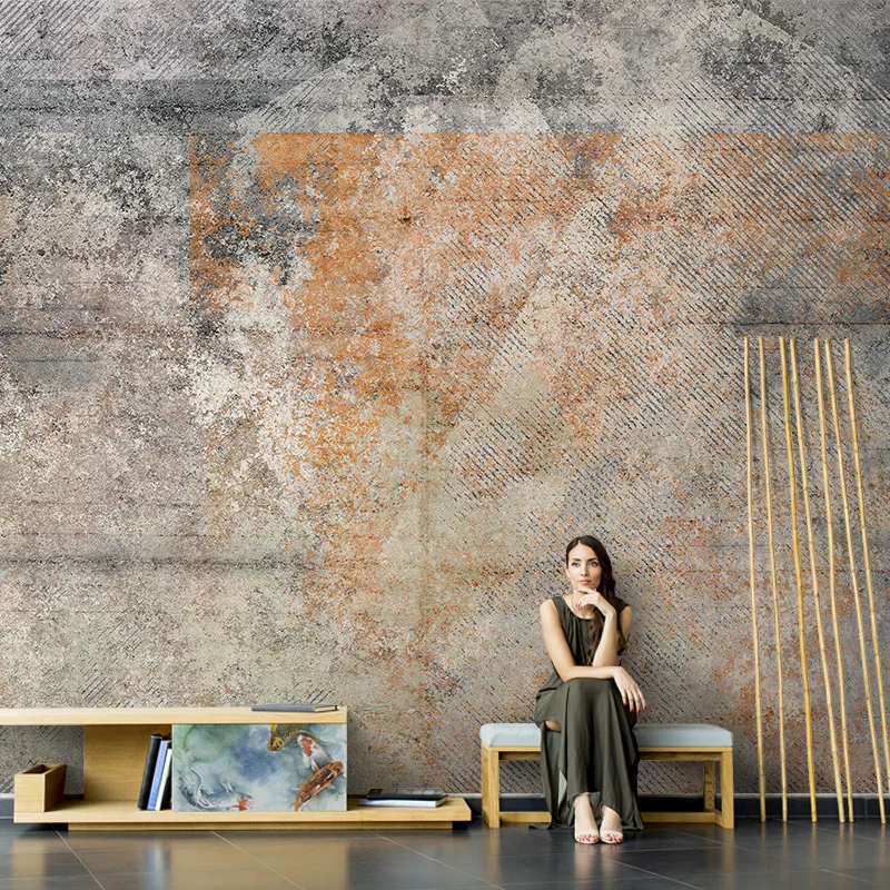 

3D Wallpaper Nordic Abstract Style Retro Graffiti Art Wallpaper Home Decor for Bedroom Walls Living Room