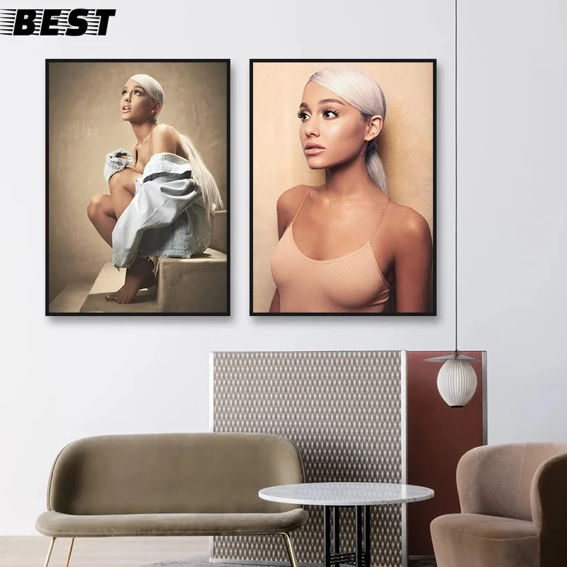 

Ariana Grande Poster Prints Canvas Art Modern Wall Painting Wall Art Decorative Pictures For Living Room Nordic Decoration Home