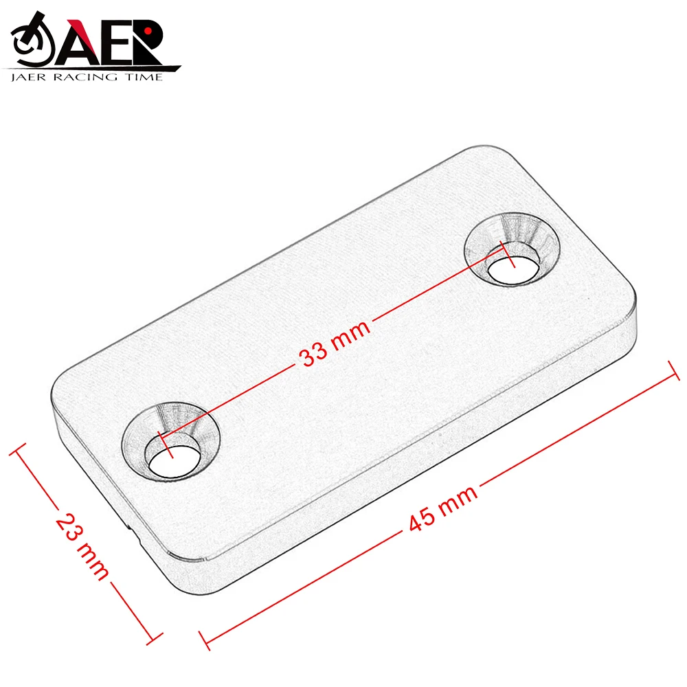 

JAER Motorcycle 990SM CNC Aluminum Front Fluid Reservoir Cap For 990SM 2008-2011 990SM-T/R 950/990ADV 2003-2012