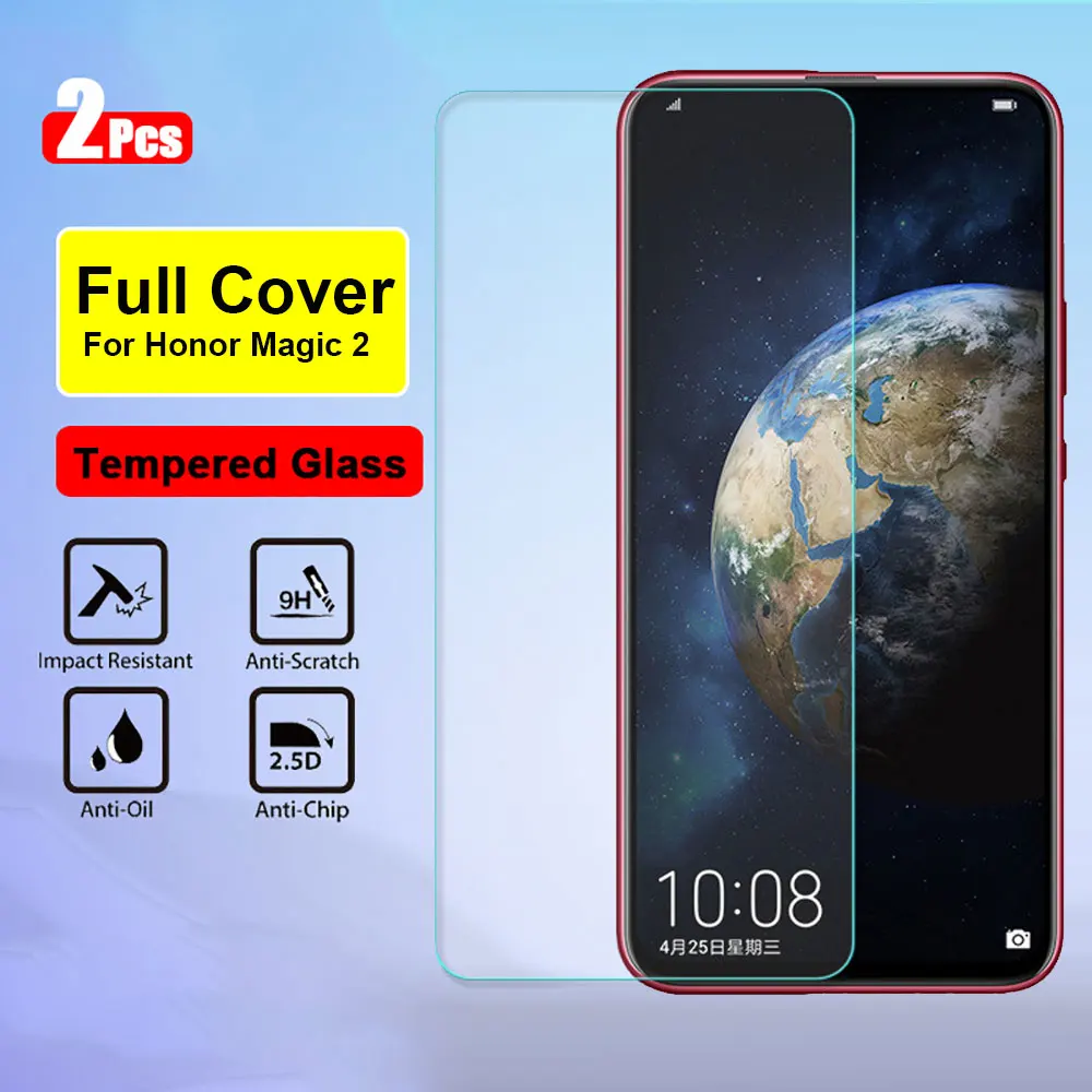 2 шт. взрывозащищенное стекло для Huawei Honor Magic защита экрана закаленное 9H полное