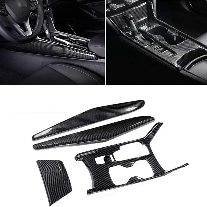 4 шт. ABS углеродного волокна Автомобильный держатель для стакана с водой в салон