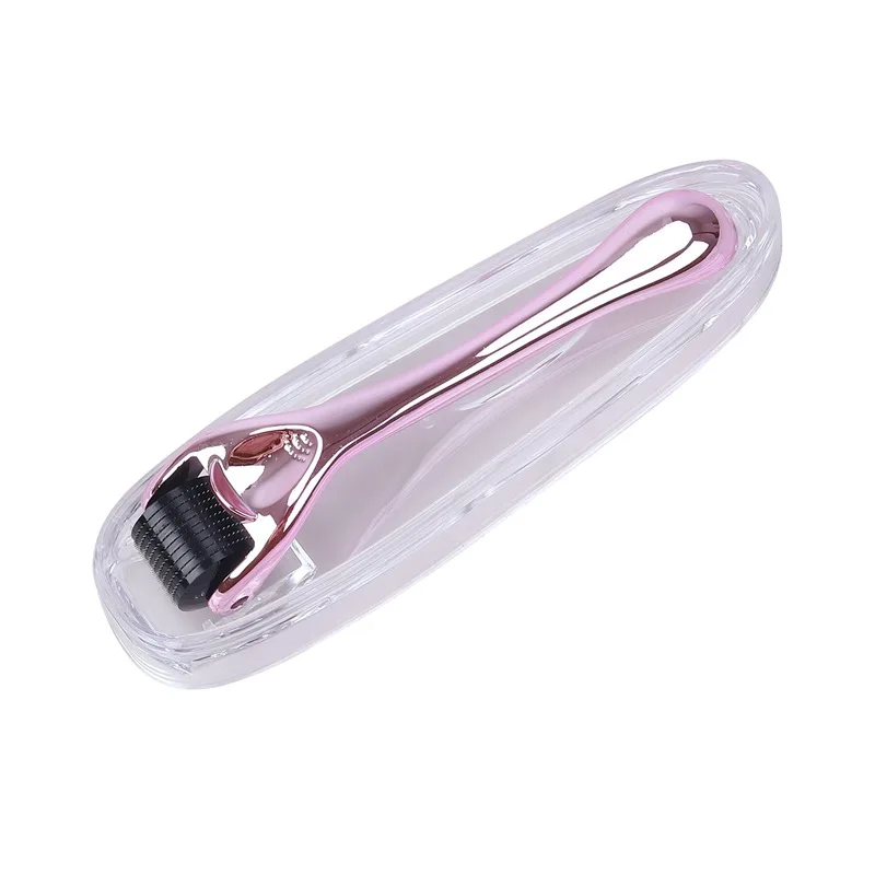 0.3mm-pink DRS 540 микро игольчатый роллер для кожи титана Mezoroller Microneedle DR ручка машина уход за кожей микродермабразия роллор - Цвет: 0.3mm-pink
