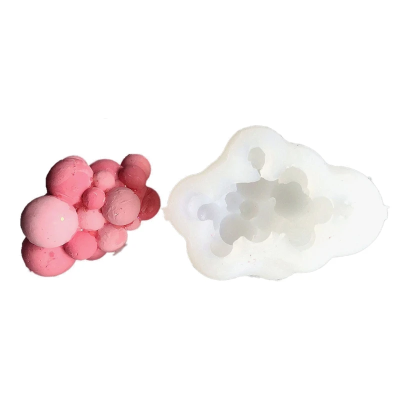 

Clouds Potted Plant Epoxy Resin Mold Concrete Plaster Casting Silicone Mould DIY Crafts Home Decorations Making Tool