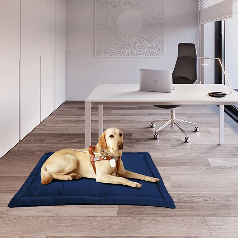 Теплая зимняя кровать для питомцев щенков кошек Конура хлопчатобумажная ткань