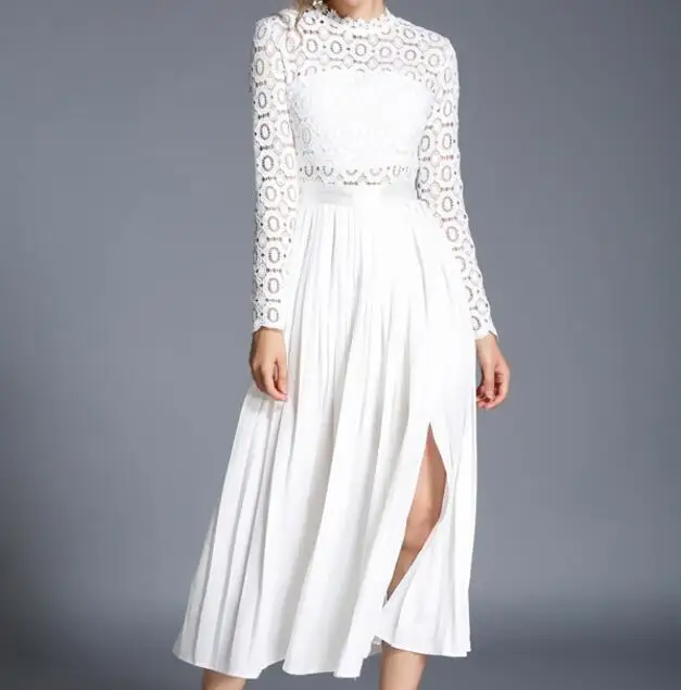 2019 женское кружевное платье цветочное для выпускного вечера платья со стоячим