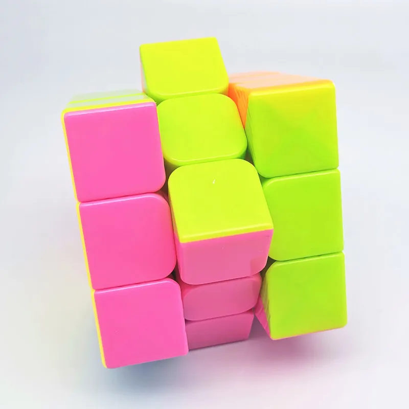 Йонджун 3х3 магический кубик ГуанЛонг без наклеек 3х3х3 улучшенной версии профессиональные головоломки 3 слоя детский подарок игрушка кубо он.