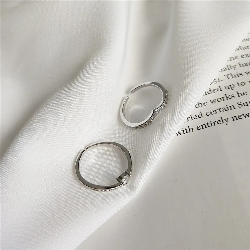 POFUNUO Настоящее серебро 925 пробы женские свадебные украшения великолепные