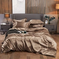 solid color bedding set twin size duvet cover super soft 220x240 bedding set