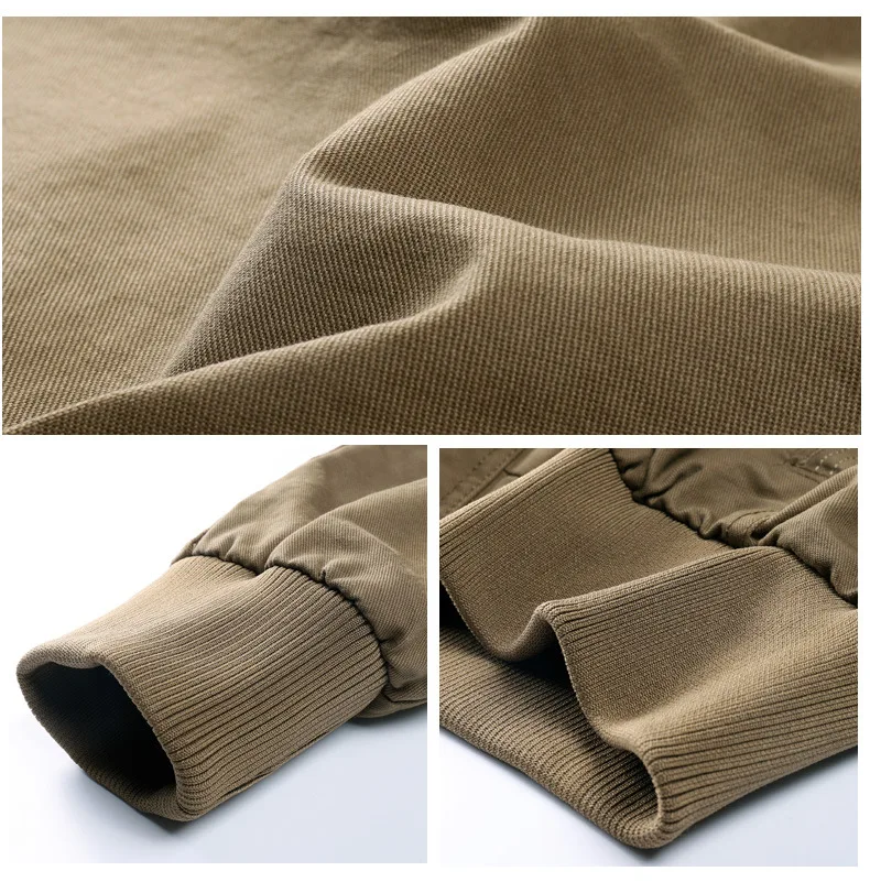 

Military Jacket Men Spring Autumn Cotton Pilot Jacket Coat Army Men's Bomber Jackets Cargo Flight Jacket Male Plus Size D62806