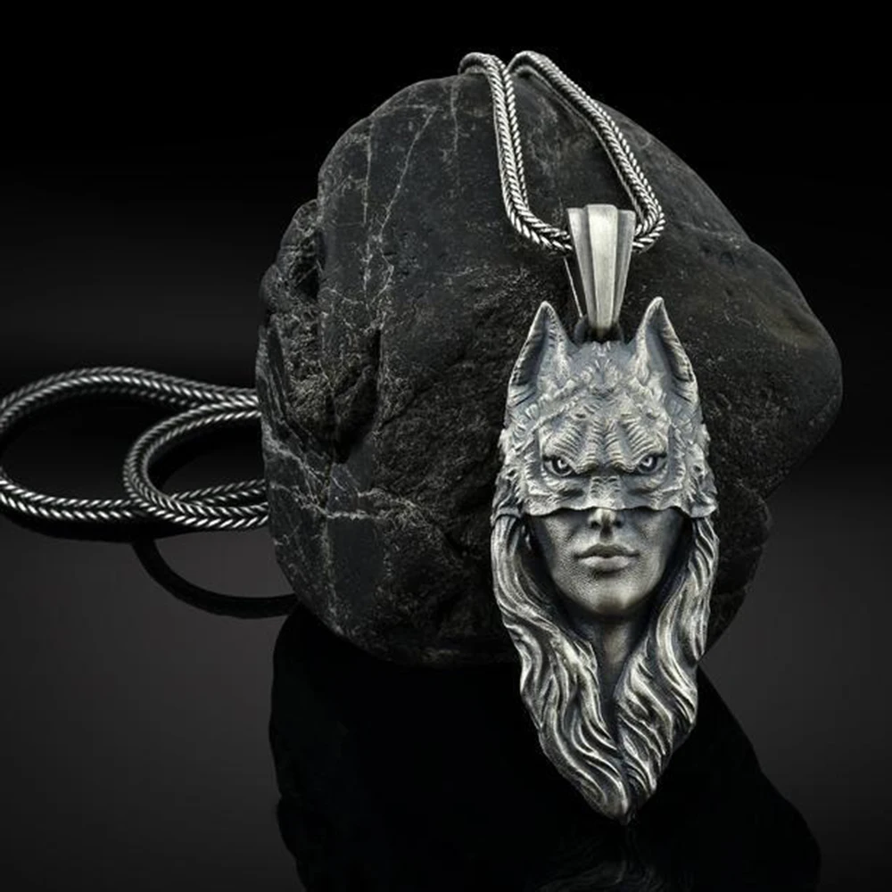 

Pendant Necklace Pure Tin Unisex Men's Autumn and Winter Wild Long Sweater Chain Jewelry Accessories Hot Selling