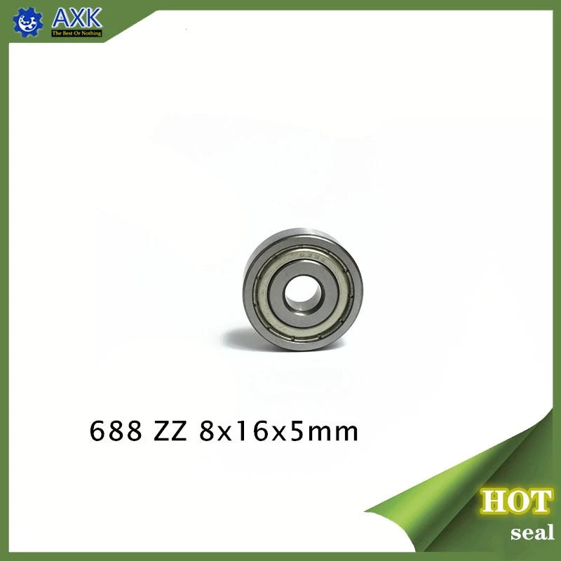 688ZZ подшипник ABEC 5 10 шт 8x16x5 мм миниатюрный 688Z мини упорные шариковые подшипники