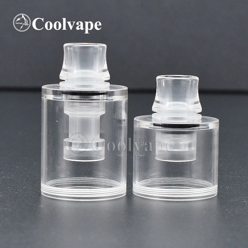 Dvarw DL FL RTA 24 мм одинарные катушки rta SteamTuners bellcap нижний наполнитель 3 5 мл/6 мл 316ss