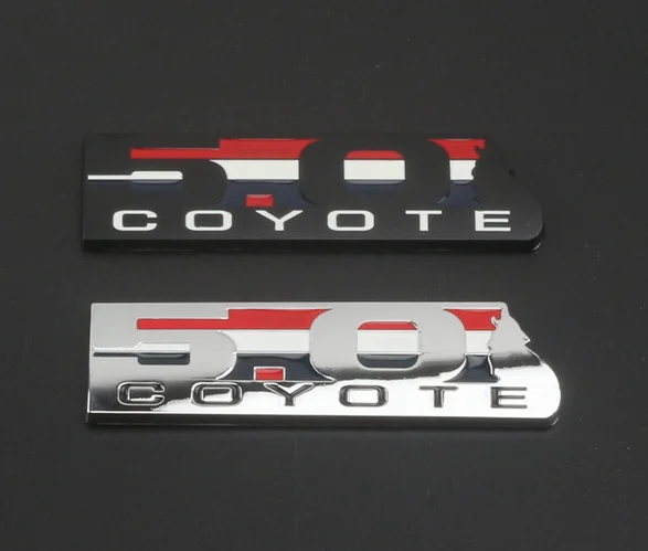 

3D Metal Auto Modified 5.0 Car Trunk Side Seal Decals Badge Car Accessories